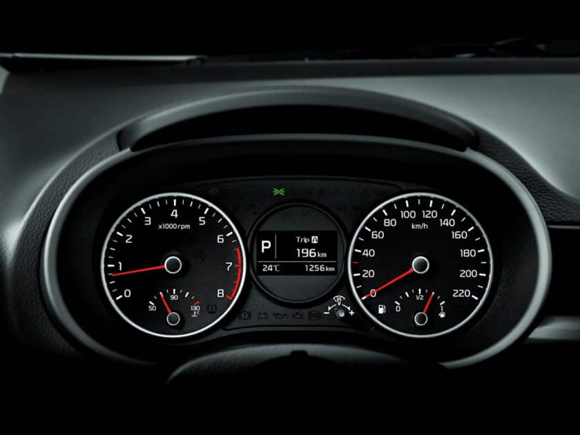 Киа Пиканто панель приборов