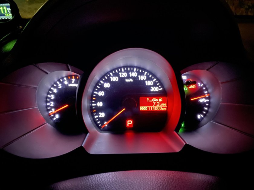 Пиканто 2007г приборная панель