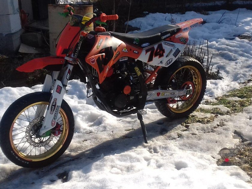 Ирбис ТТР 250 оранжевый