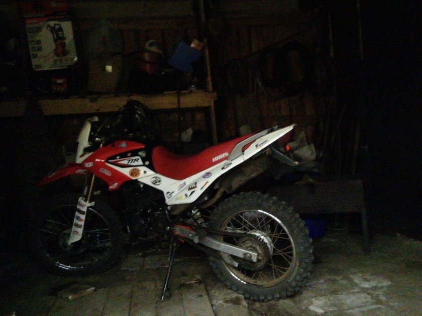 Двигатель на ттр250р