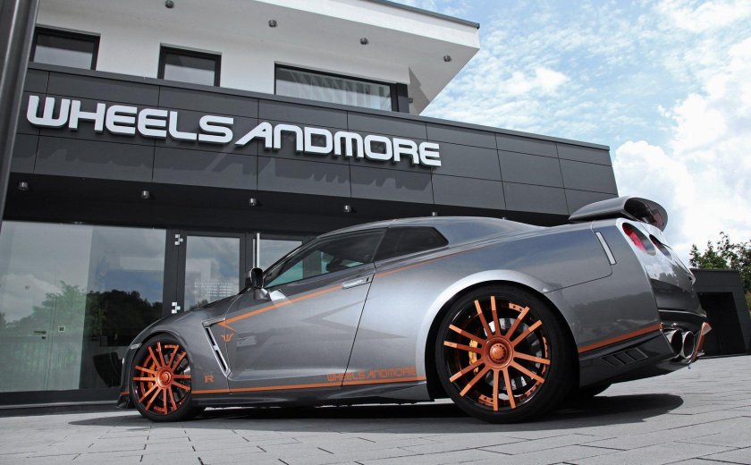 Ниссан ГТР тюнингованный