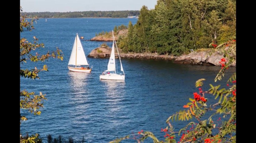 Гавань Ладожское озеро