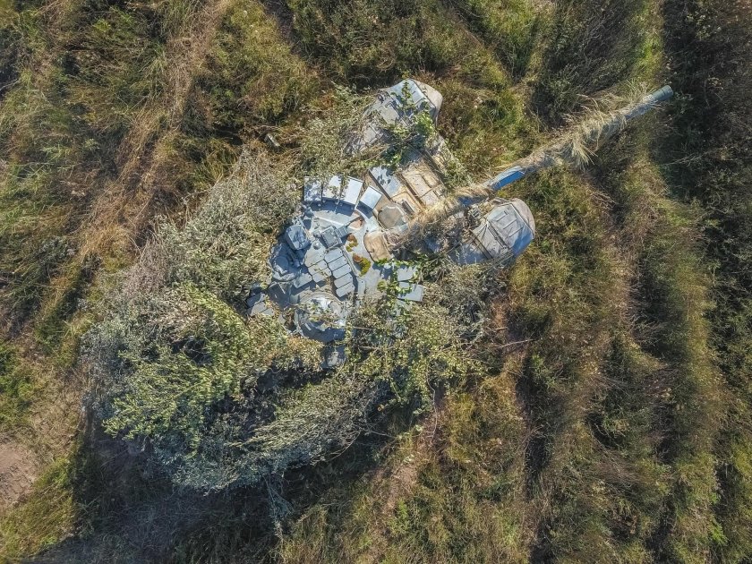 Маскировка танка