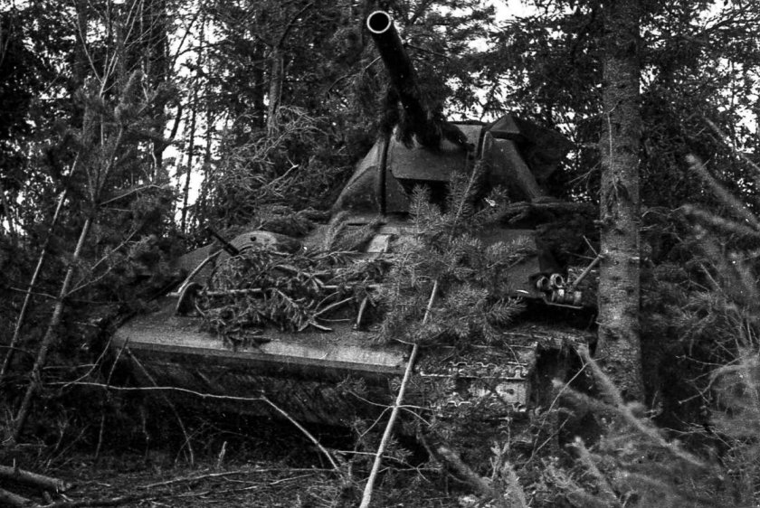 Танк в засаде ВОВ