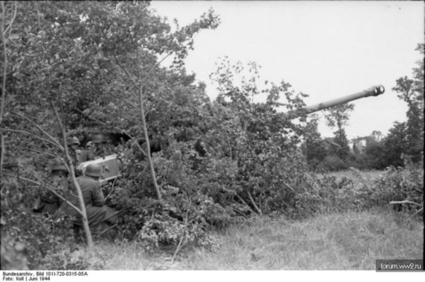 Pak-43 противотанковая пушка