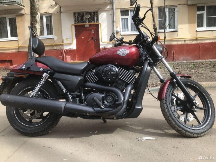 Мотоцикл harley davidson street 750