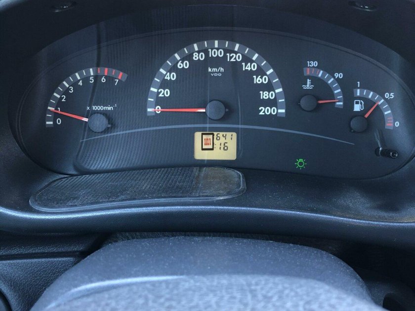 Приборная панель Лада Калина 1