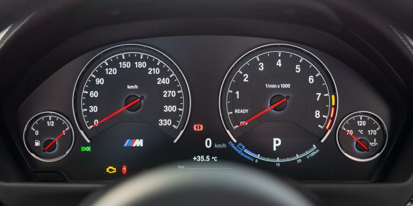 BMW m3 f30 приборная панель