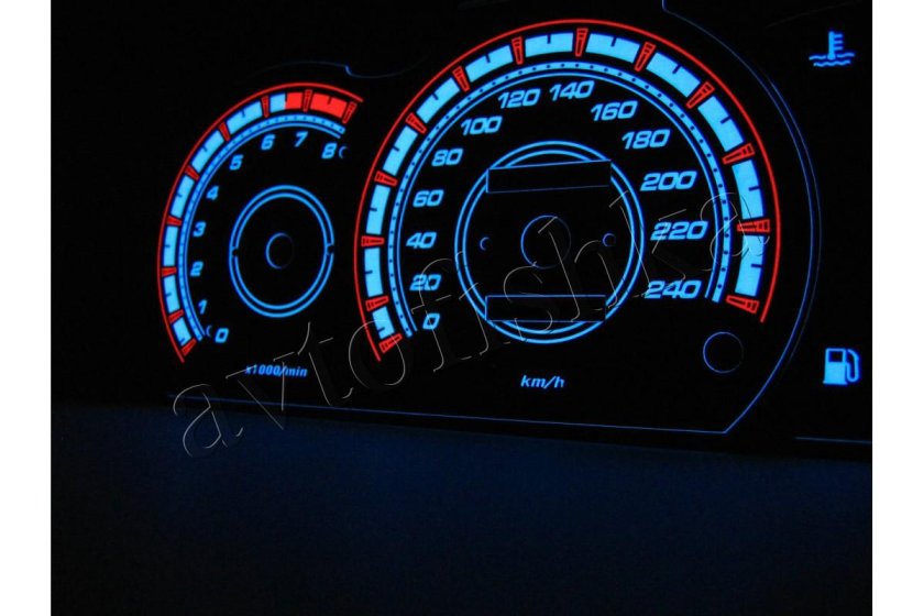 Электронная приборная панель Лансер 9