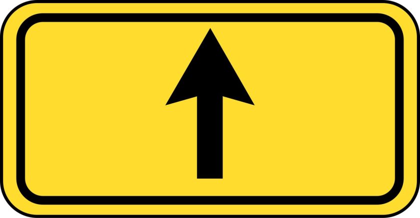 Знак 6.18.1 направление объезда