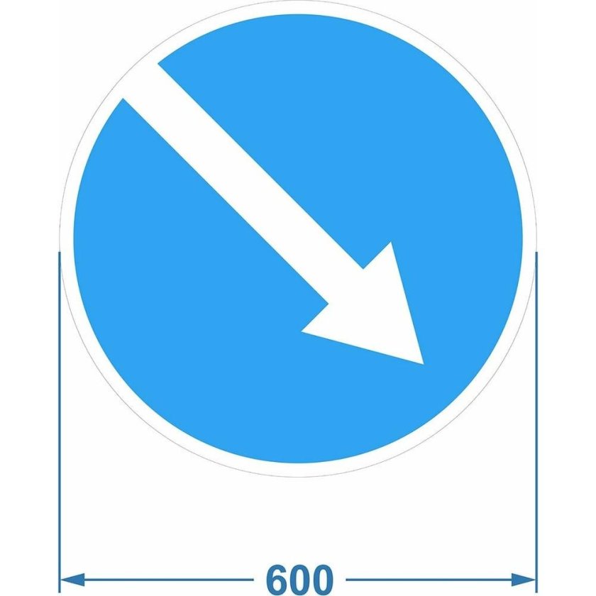 Знаки 4 2 1 3 объезд препятствия