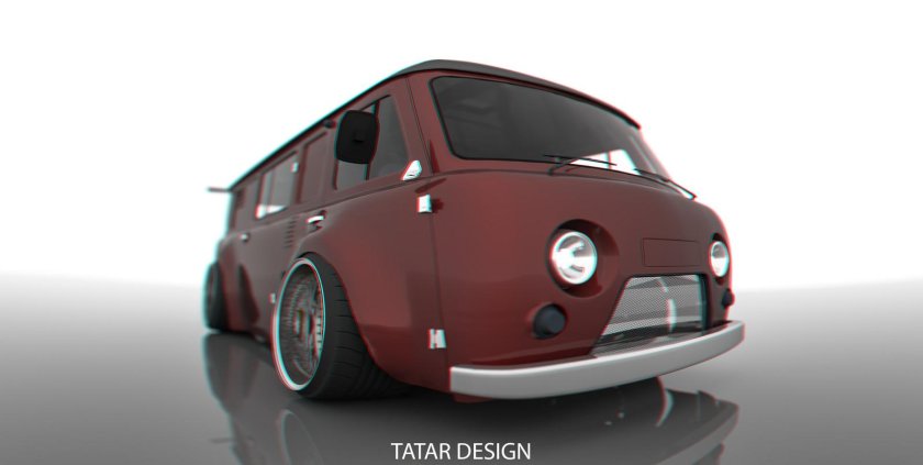 УАЗ-452 stance