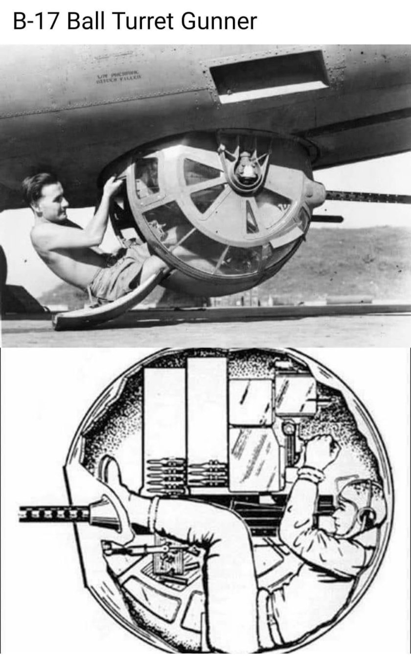 Б-17 нижняя турель