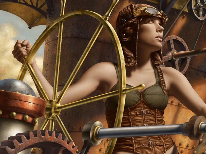 Стимпанк девушки