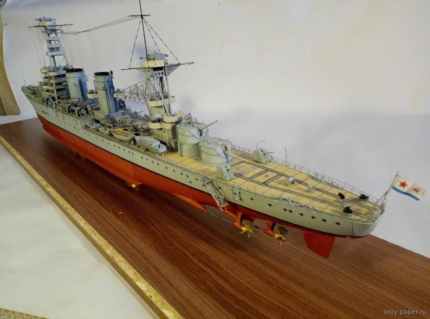 Крейсер красный Кавказ модель