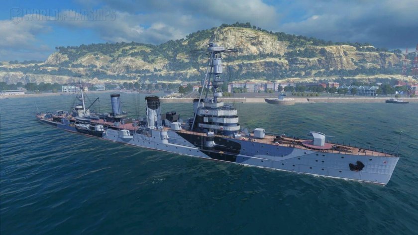 Модель крейсера красный Крым