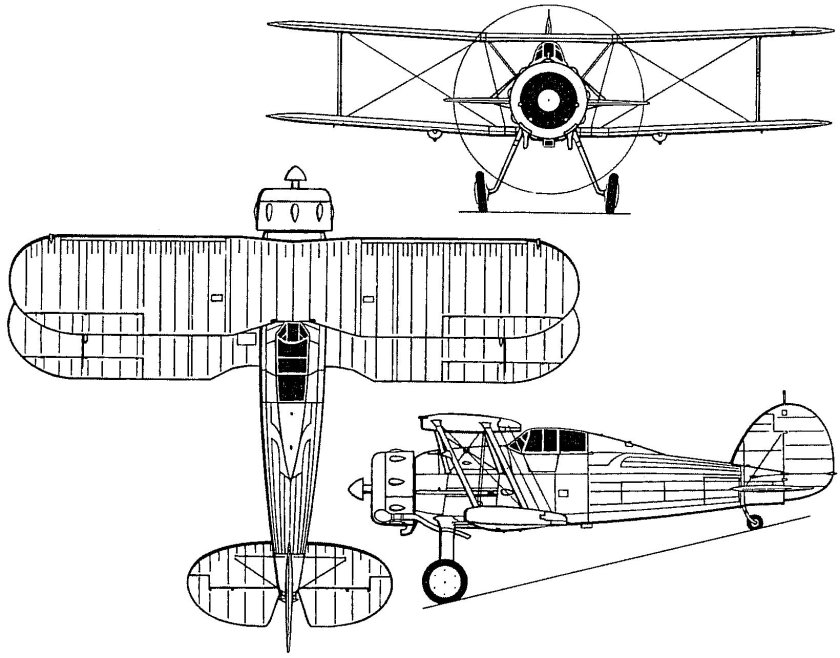 Gloster Gladiator финский