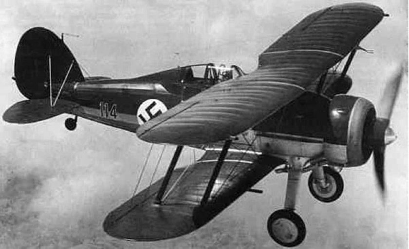 Gloster Gladiator финский