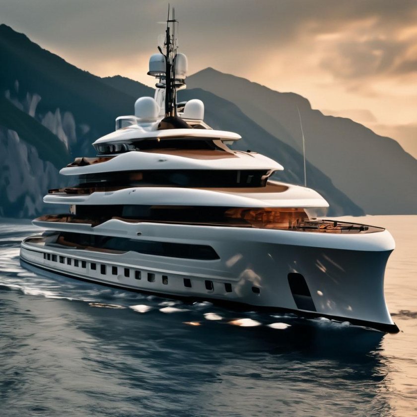 Роскошная яхта