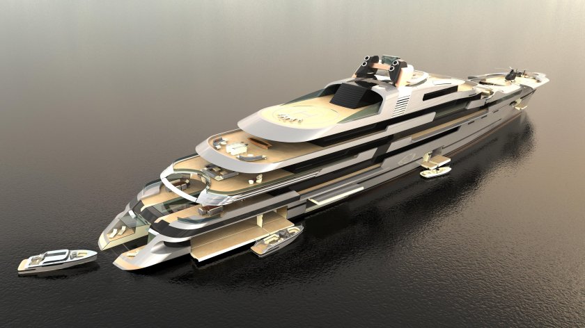 Мегаяхта Гамильтон