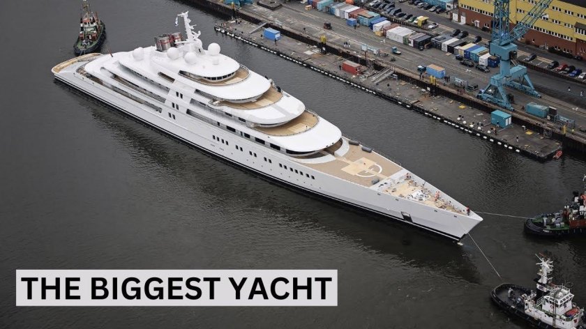 Самая большая яхта в мире Azzam