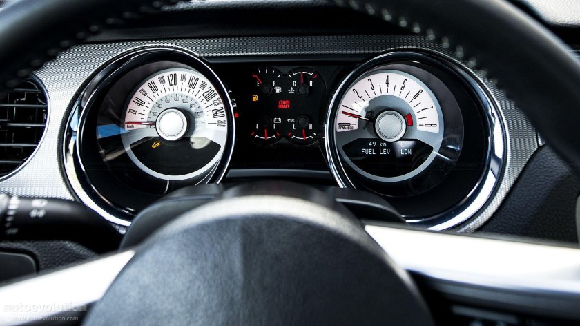 Форд Мустанг спидометр