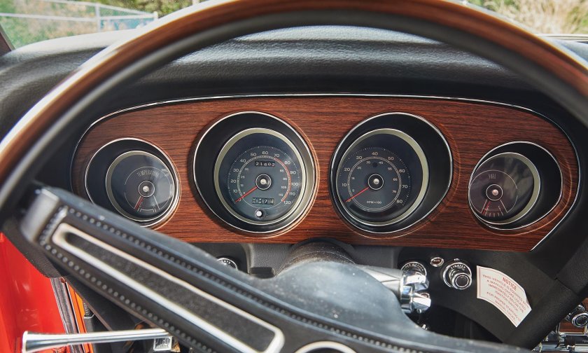 Форд Мустанг босс 429 салон