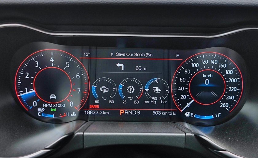 Цифровая приборная панель Форд эксплорер 4