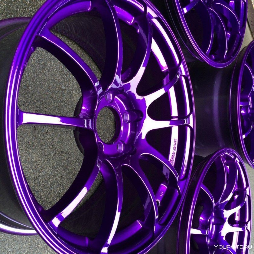 Порошковая краска фиолетовый Кэнди