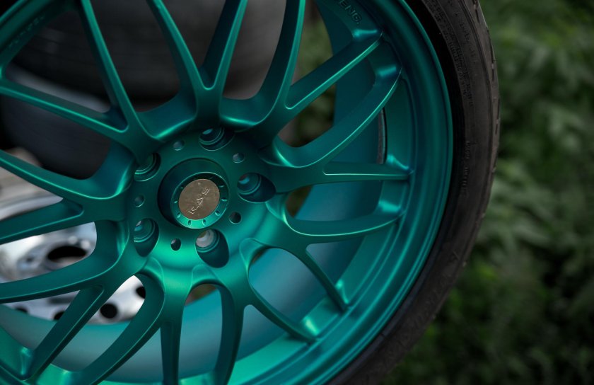 Порошковая краска зелёный Кэнди