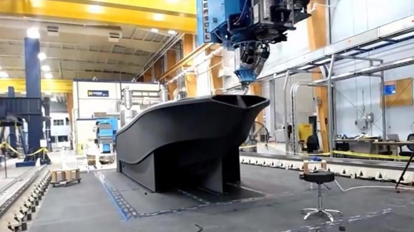 Самый большой в мире 3d принтер