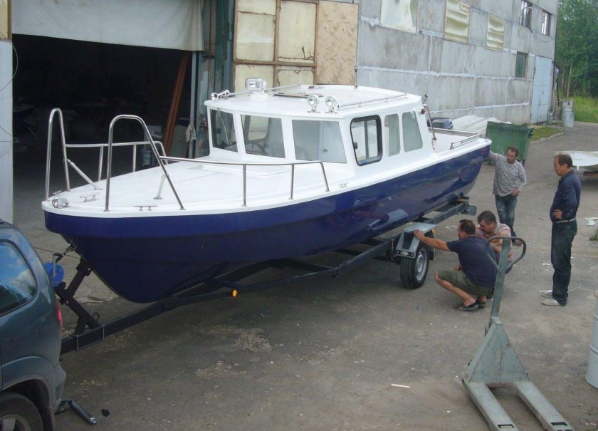 Катер Баркас МТБ