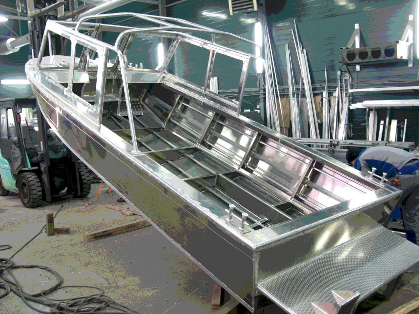 Альпина лодка алюминиевая