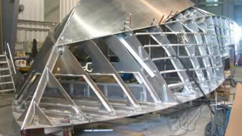 Шпангоуты из алюминия