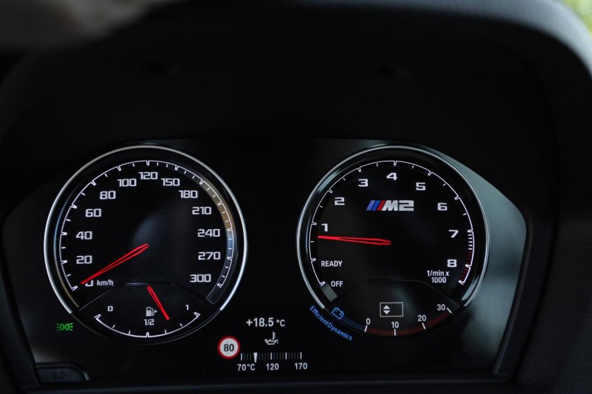 BMW m2 приборка