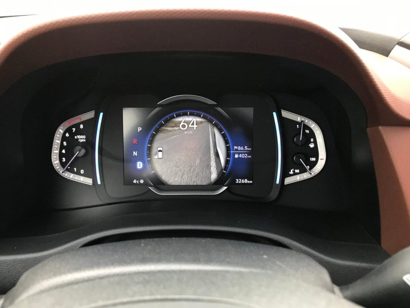 Панель приборов Хендай Крета 2021