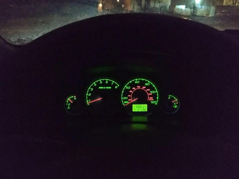 Ford Escape приборная панель