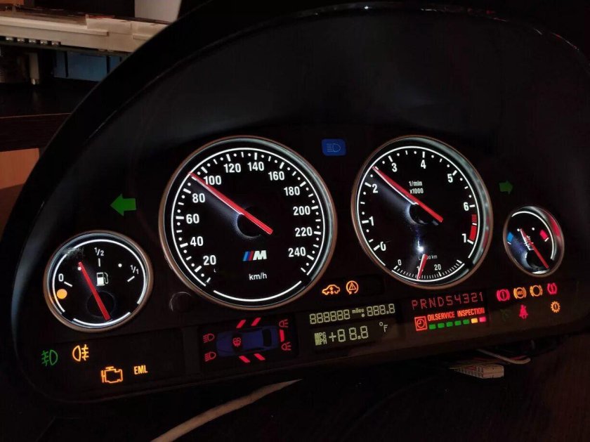 Приборная панель BMW e39