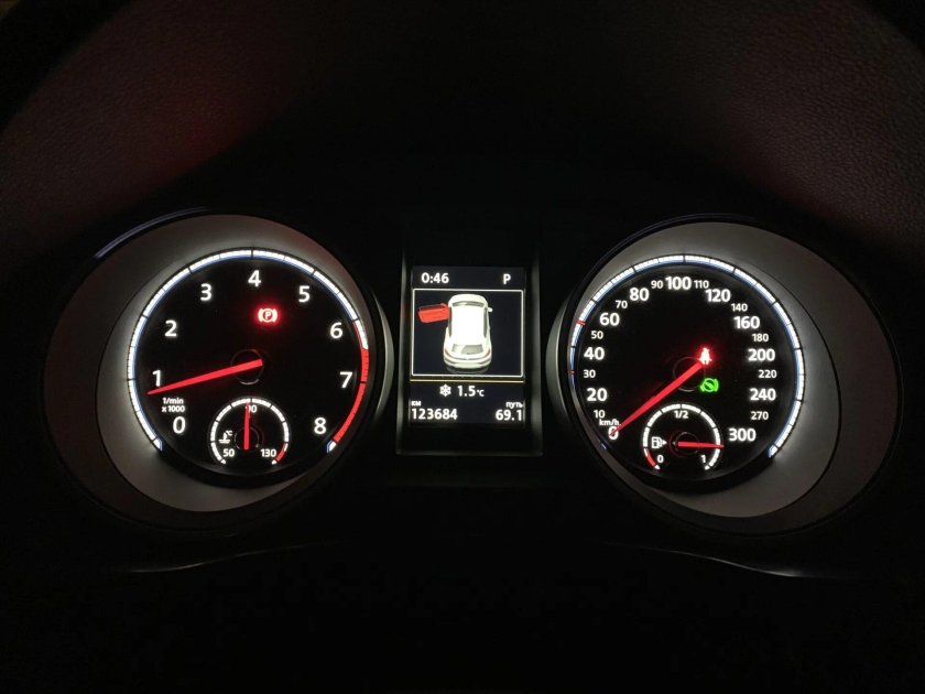 Приборная панель Сирокко