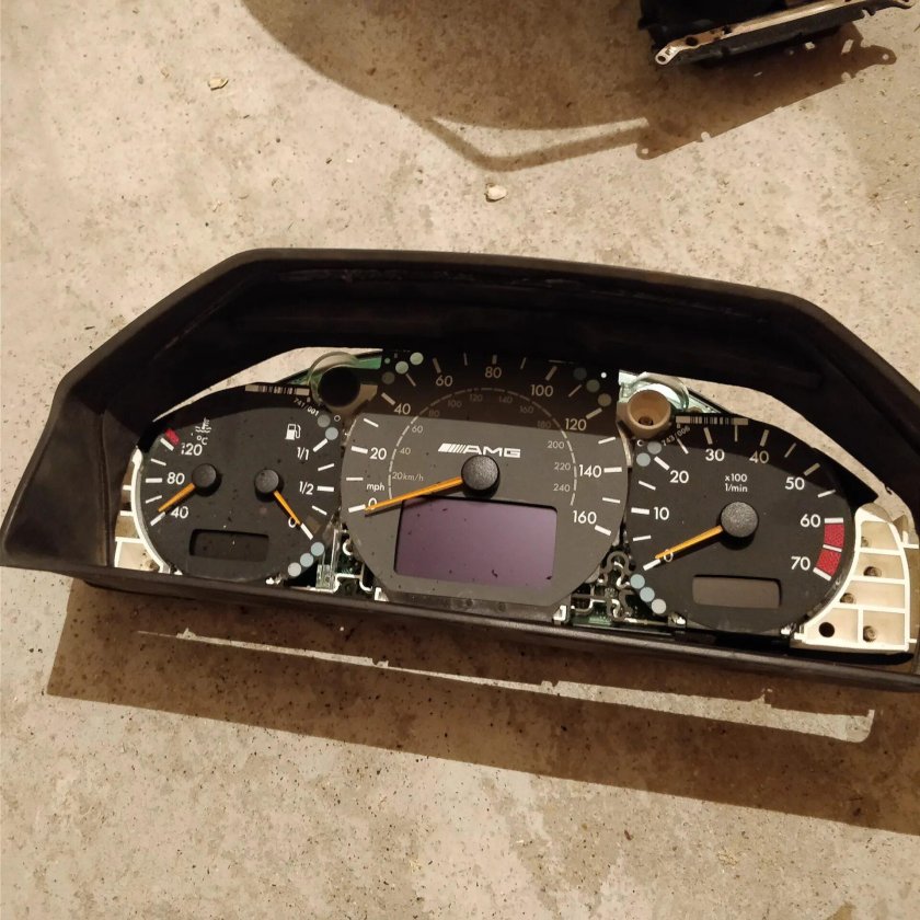 Щиток приборов мерседес 210 рестайлинг