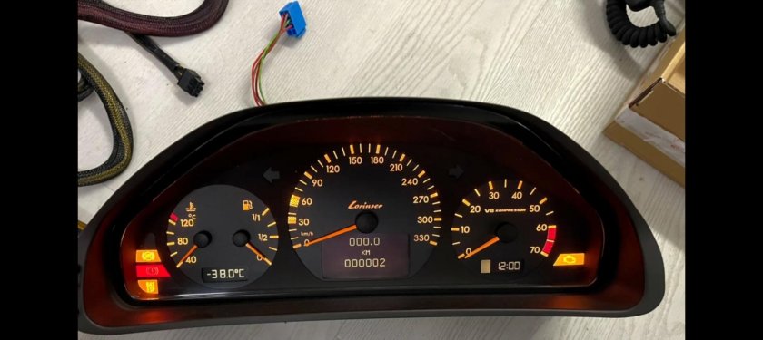 Приборная панель мерседес w202 индикаторы