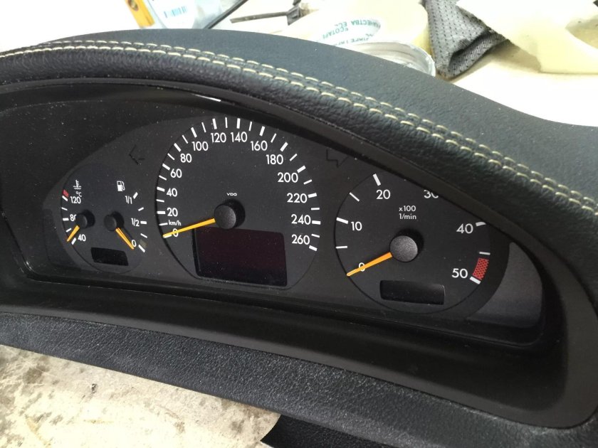 Приборная панель w210 дорестайл