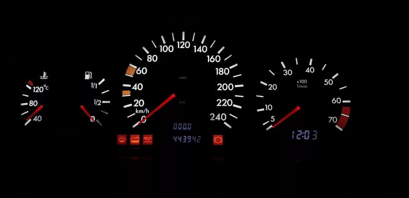 Приборная панель Мерседес 124 обозначения