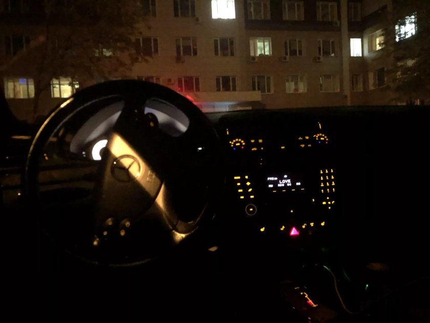 За рулем w211