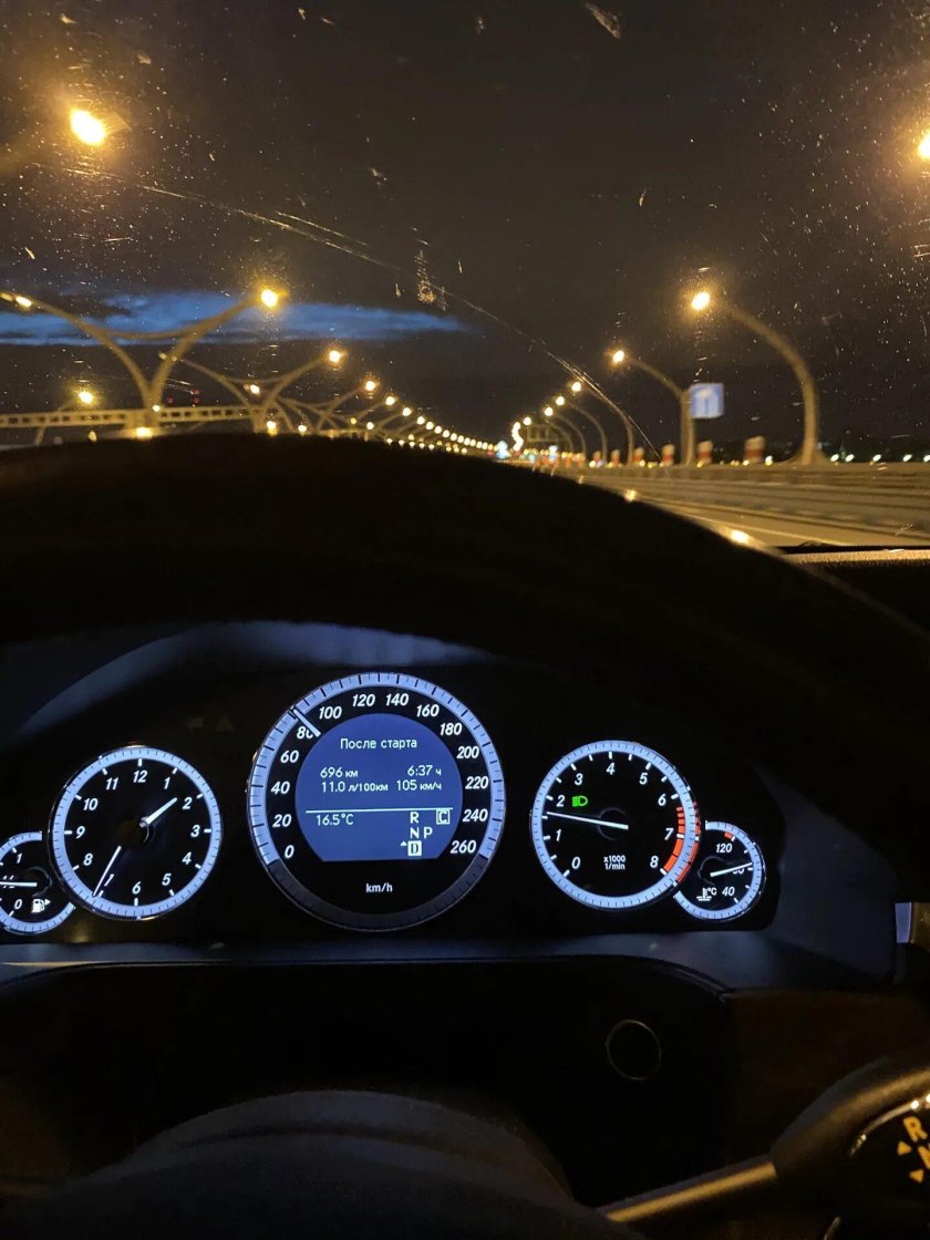 За рулем Мерседеса в Питере