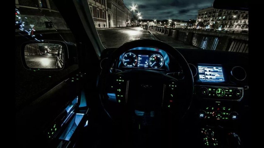 Ночные покатушки Рендж Ровер