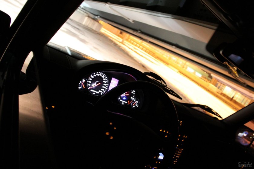 Вид из салона Гелика