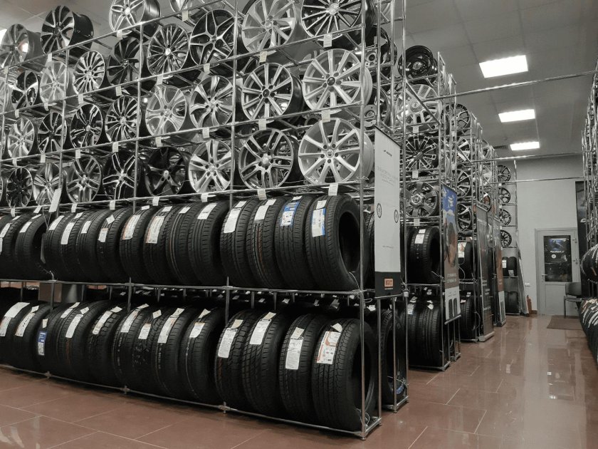 Шинный центр колесо