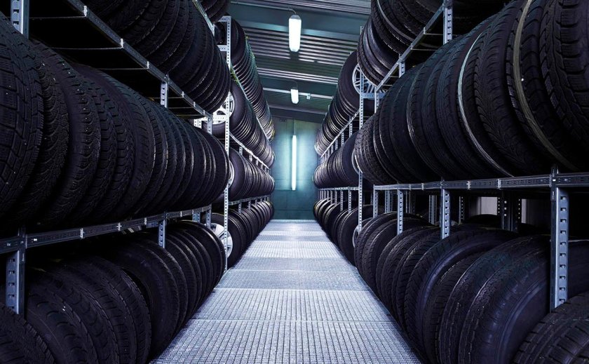 Склад шин