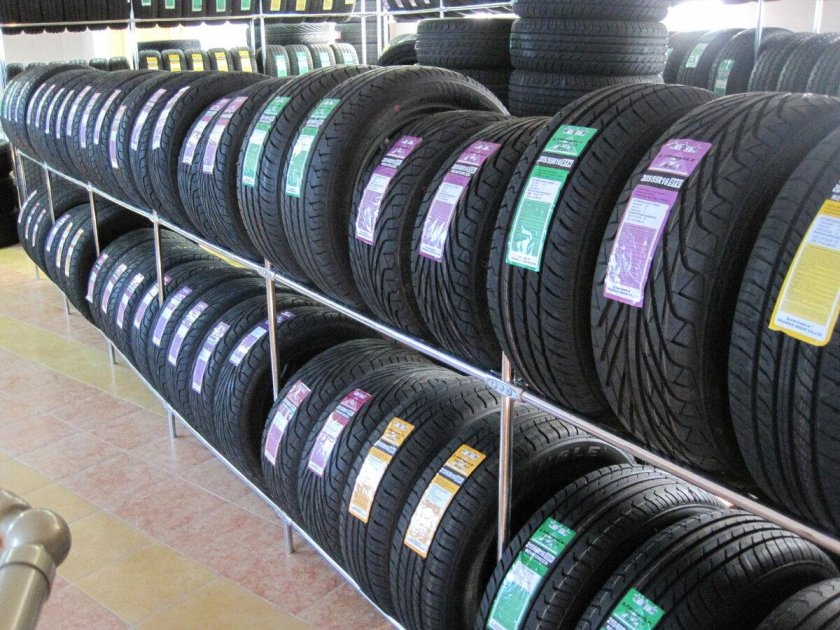 Склад автошин
